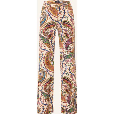 Etro Bootcut Jeans rot