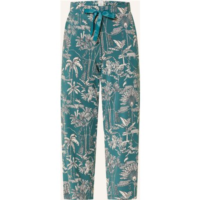 Schiesser 3/4-Lounge-Hose Mix+Relax gruen