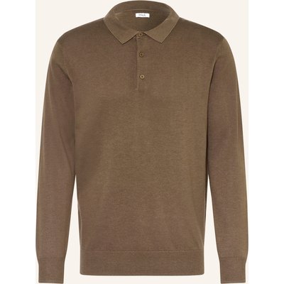 Paul Strick-Poloshirt braun