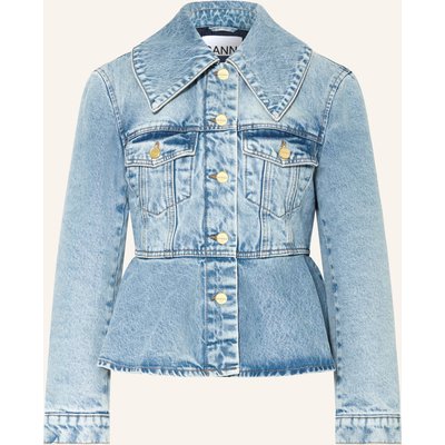 Ganni Jeansjacke blau