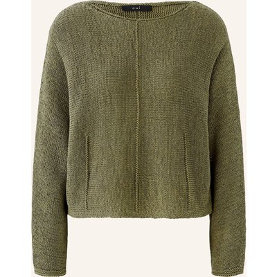 Oui Pullover gruen
