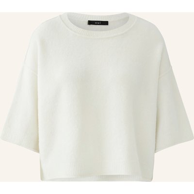 Oui Strickshirt weiss