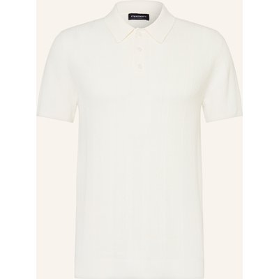 Strokesman's Strick-Poloshirt weiss