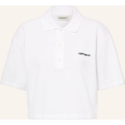 Carhartt Wip Piqué-Poloshirt weiss