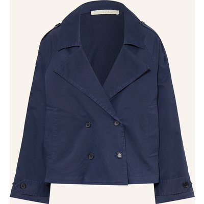 Lilienfels Trench-Jacke blau