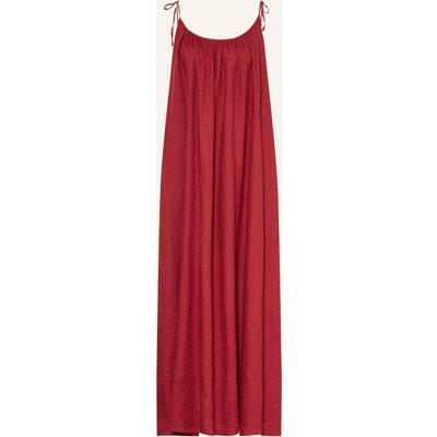Mrs & Hugs Leinenkleid rot