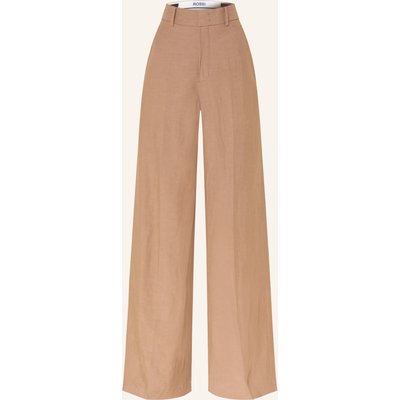 Rossi Hose Ivon Mit Leinen braun