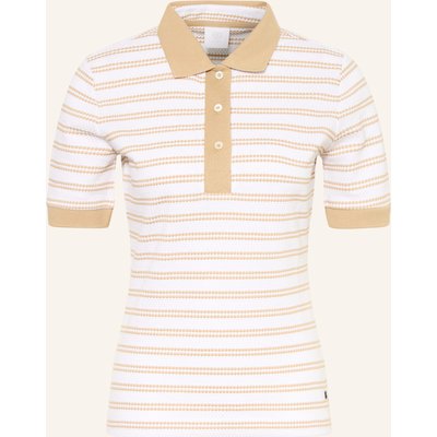 Bogner Strick-Poloshirt beige