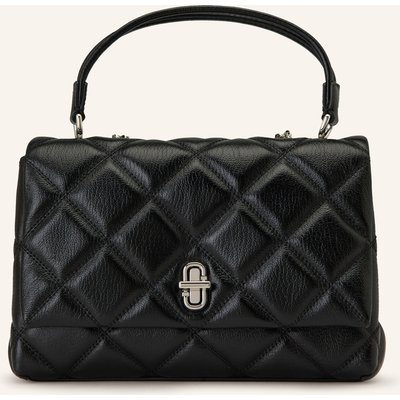 Marc Jacobs Umhängetasche The Slim Dual Chain Quilted schwarz