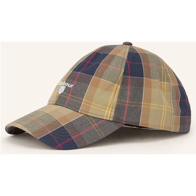 Barbour Cap Tartan braun