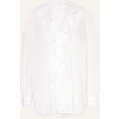 Riani Bluse Mit Volants weiss