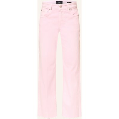 7 For All Mankind Straight Jeans Calie Straight Ankle rosa