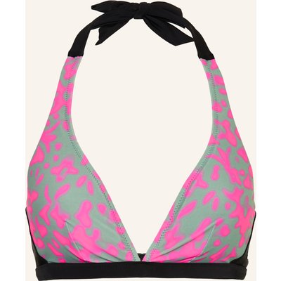 Fire+Ice Neckholder-Bikini-Top jasmin2 grau
