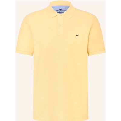 Fynch-Hatton Piqué-Poloshirt gelb