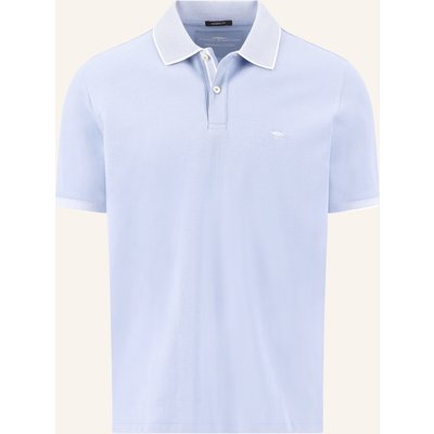 Fynch-Hatton Piqué-Poloshirt blau