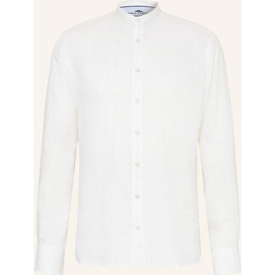 Fynch-Hatton Leinenhemd Regular Fit weiss