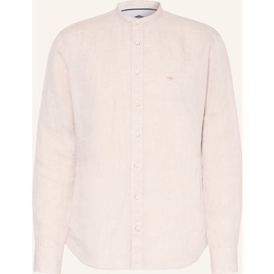 Fynch-Hatton Leinenhemd Regular Fit beige