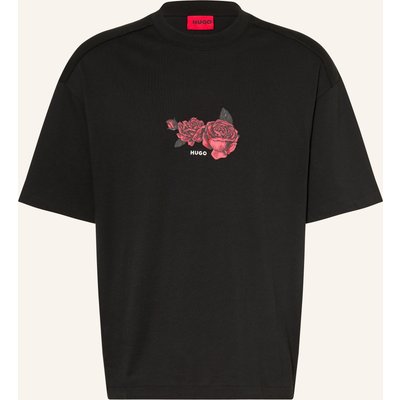 Hugo Oversized-Shirt Domans schwarz