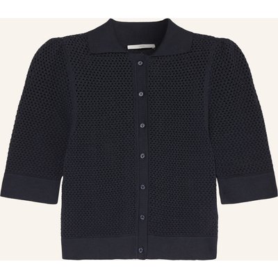 Lanius Strickjacke blau