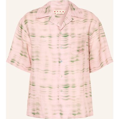 Marni Resorthemd Comfort Fit rosa