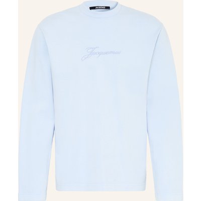 Jacquemus Longsleeve Le Tshirt Pigmento blau
