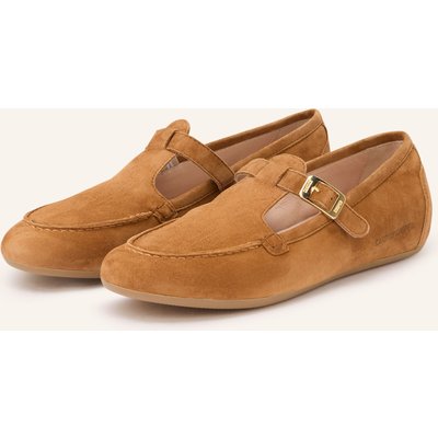 Candice Cooper Mary-Jane-Loafer Rock Mok braun