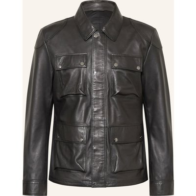 Milestone Lederjacke Msalexis schwarz