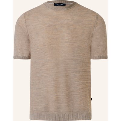Maerz Muenchen Strickshirt Aus Merinowolle beige