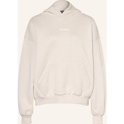 Wrstbhvr Oversized-Hoodie Garm beige