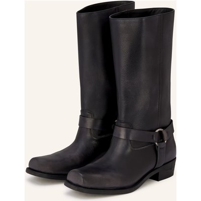 Golden Goose Biker Boots schwarz