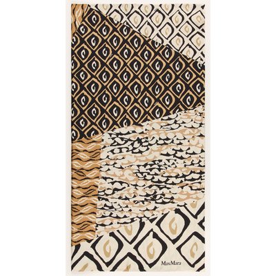 Max Mara Seidentuch Carre90W1 beige