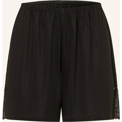 Boss Schlafshorts Guipure schwarz