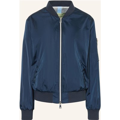 White Label Satinblouson blau