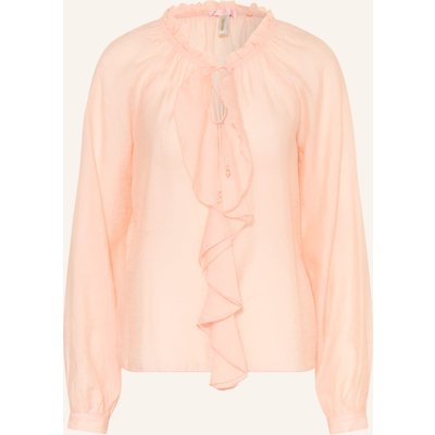 Guess Blusenshirt Maelys Mit Volants orange