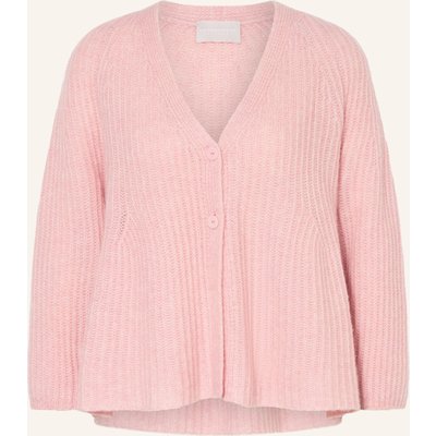 Hemisphere Strickjacke Mit Cashmere rosa