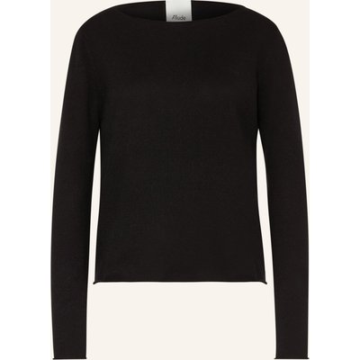 Allude Pullover Mit Cashmere schwarz