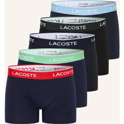 Lacoste 5er-Pack Boxershorts rot