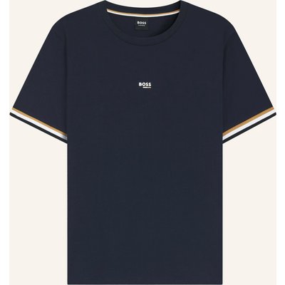 Boss Schlafshirt Iconic blau