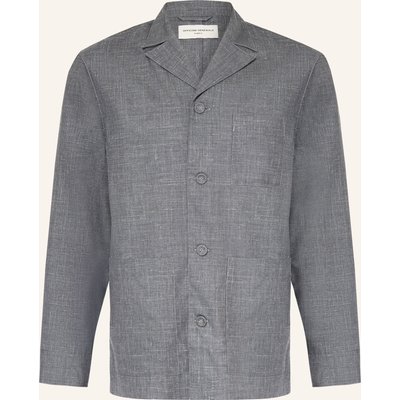 Officine Générale Sakko Archer Slim Fit grau
