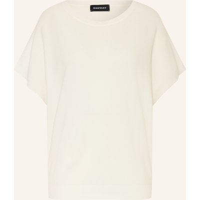 Repeat Strickshirt weiss
