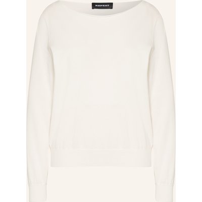 Repeat Pullover weiss