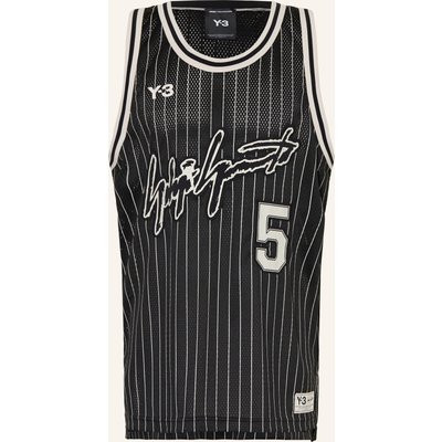 Y-3 Tanktop Anthony Edwards Aus Mesh schwarz