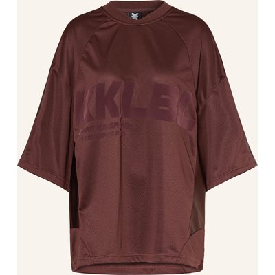Karo Kauer Oversized-Shirt Mit 3/4-Arm braun