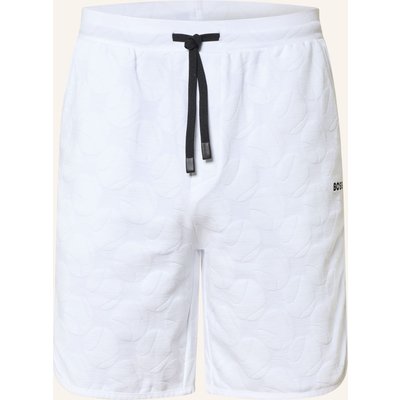 Boss Sweatshorts Member weiss
