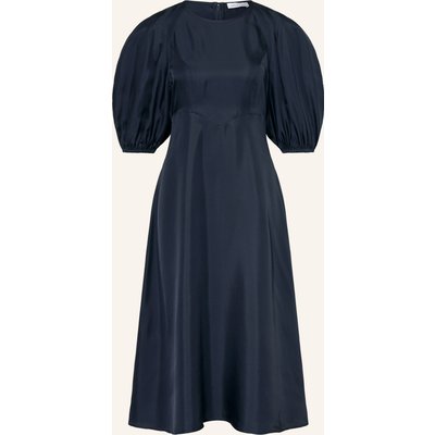 Mrs & Hugs Seidenkleid Mit 3/4-Arm blau