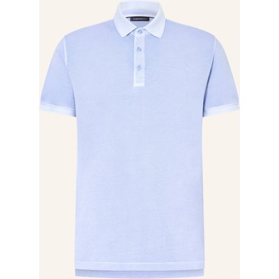 Strokesman's Piqué-Poloshirt blau