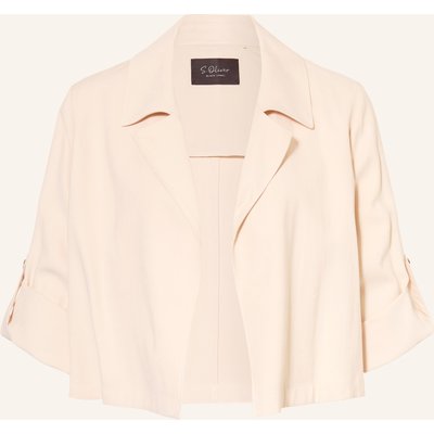 S.Oliver Black Label Blazer Mit 3/4-Arm weiss