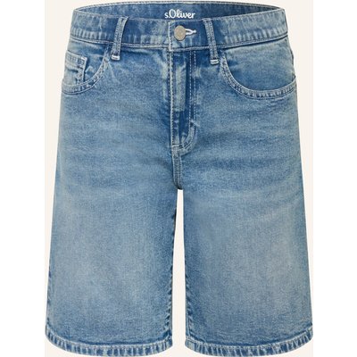 S.Oliver Red Jeans-Bermudas blau