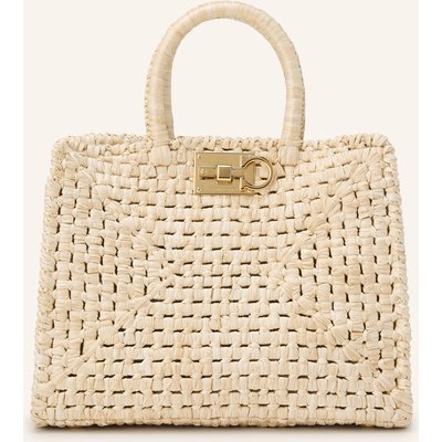 Ferragamo Handtasche Mit Pouch weiss