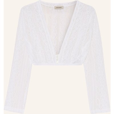 Cocovero Dirndlbluse Lene Aus Spitze weiss